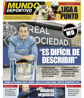 Cover of Mundo Deportivo (Gipuzkoa)