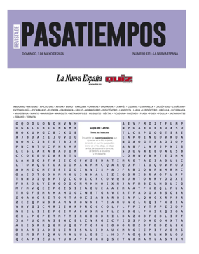 Cover of Pasatiempos | La Nueva Espana