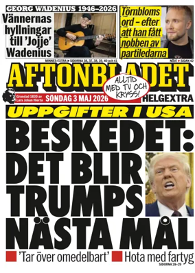 Cover of Aftonbladet