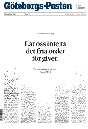 Cover of Goteborgs-Posten