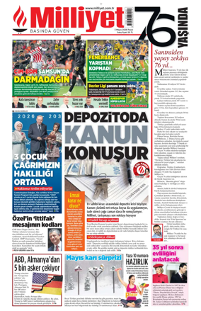 Cover of Milliyet