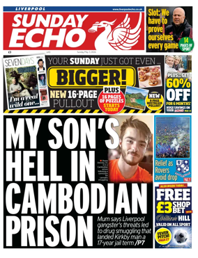 Cover of Liverpool Echo