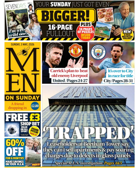 Cover of Manchester Evening News