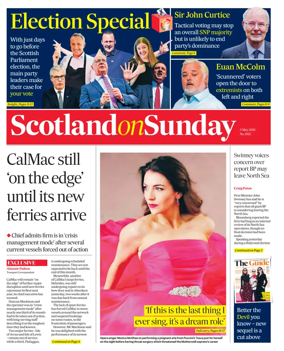 Cover of Scotland on Sunday