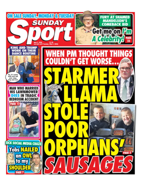 Cover of Sunday Sport