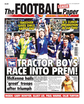 Cover of The Football League Paper