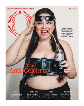 Cover of The Observer Magazine