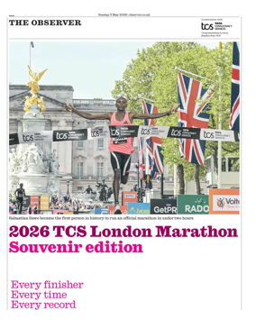 Cover of The Observer - Supplement