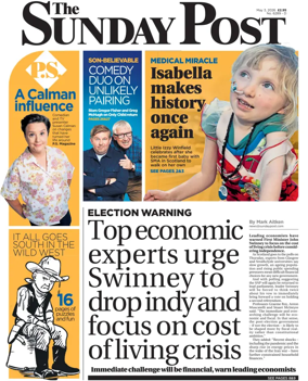 Cover of The Sunday Post (Dundee)