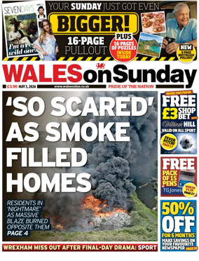 Cover of Wales On Sunday