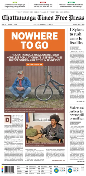 Cover of Chattanooga Times Free Press