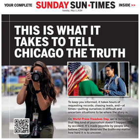 Cover of Chicago Sun-Times (Sunday)
