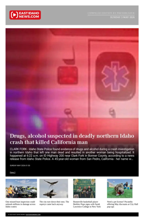 Cover of East Idaho News