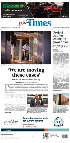 Cover of El Paso Times