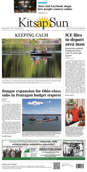 Cover of Kitsap Sun