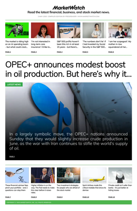 Cover of Market Watch