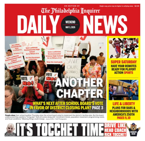 Cover of Philadelphia Daily News