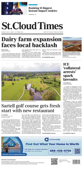 Cover of St. Cloud Times