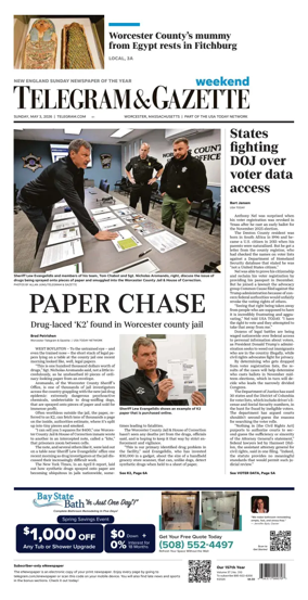 Cover of Telegram & Gazette