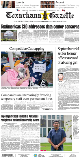 Cover of Texarkana Gazette