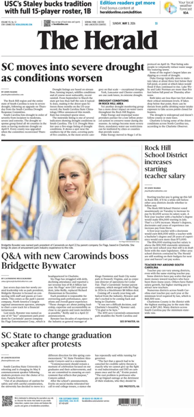 Cover of The Herald (Rock Hill)