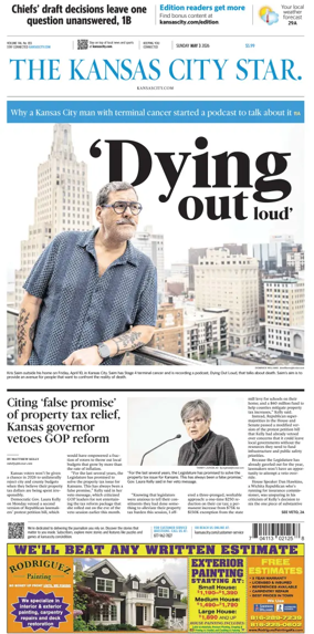 Cover of The Kansas City Star (Sunday)