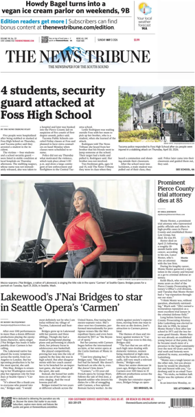 Cover of The News Tribune