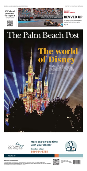 Cover of The Palm Beach Post