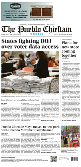 Cover of The Pueblo Chieftain