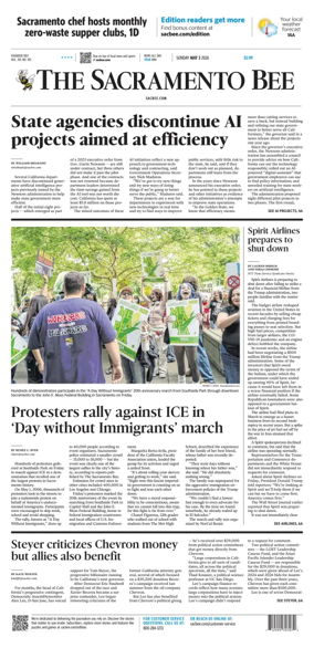 Cover of The Sacramento Bee (Sunday)