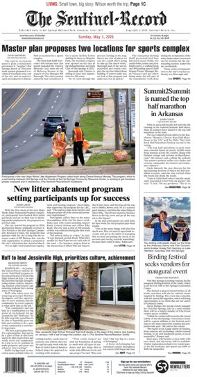 Cover of The Sentinel-Record