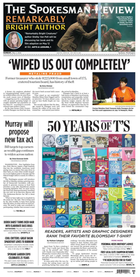 Cover of The Spokesman-Review (Spokane)