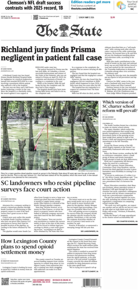 Cover of The State (Sunday)