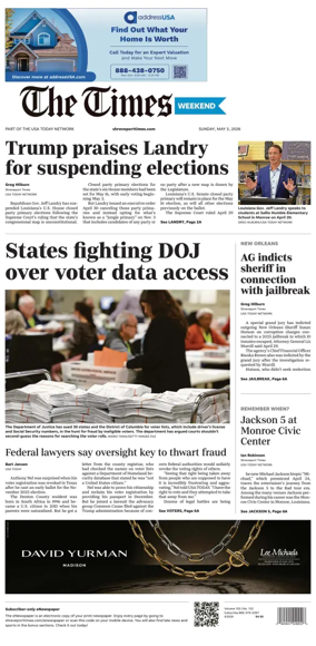 Cover of The Times (Shreveport)