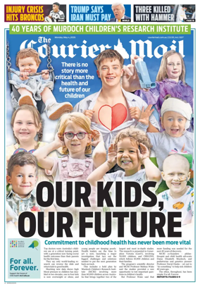 Cover of The Courier-Mail