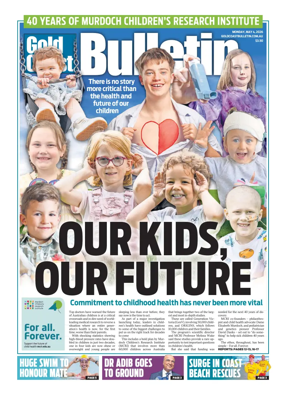 Cover of The Gold Coast Bulletin