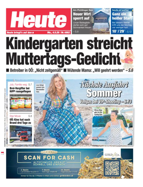 Cover of Heute - Oberosterreich Ausgabe