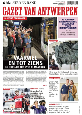 Cover of Gazet van Antwerpen Stad en Rand