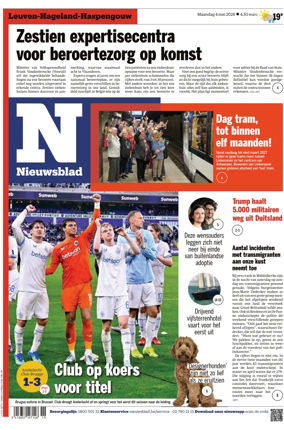Cover of Het Nieuwsblad