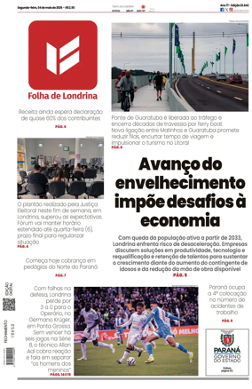 Cover of Folha de Londrina