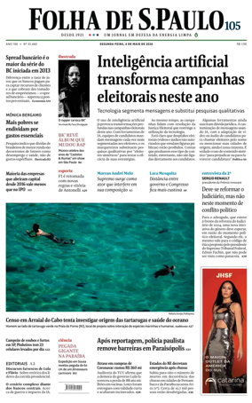 Cover of Folha de S.Paulo