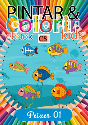 Cover of Pintar e Colorir Kids