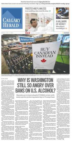 Cover of Calgary Herald