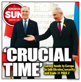 Cover of Edmonton Sun