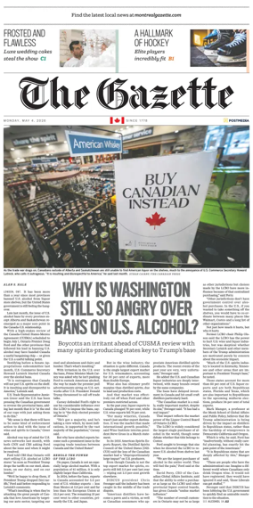 Cover of Montreal Gazette