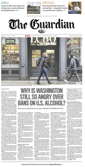 Cover of The Guardian (Charlottetown)