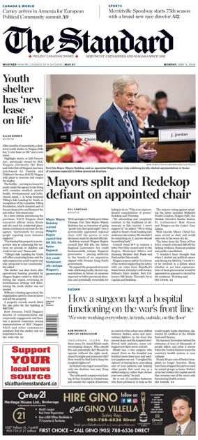 Cover of The Standard (St. Catharines)