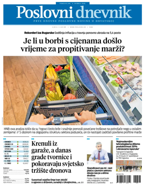 Cover of Poslovni Dnevnik