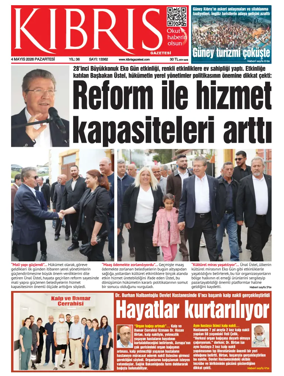 Cover of Kibris Gazetesi