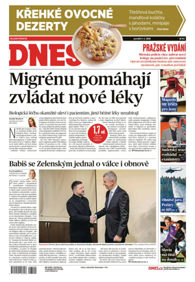 Cover of Dnes Prague Edition